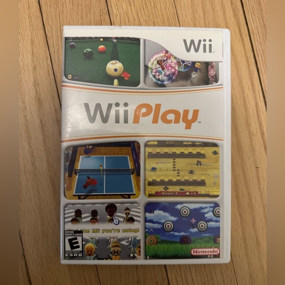 Nintendo Wii Play Video Game Excellent Condition 2006 Y2K Vintage Multiplayer - Picture 1 of 4